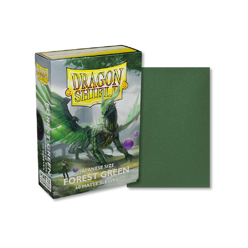 Dragon Shield Sleeves: Japanese DUAL- Matte Green/Power (60ct.)