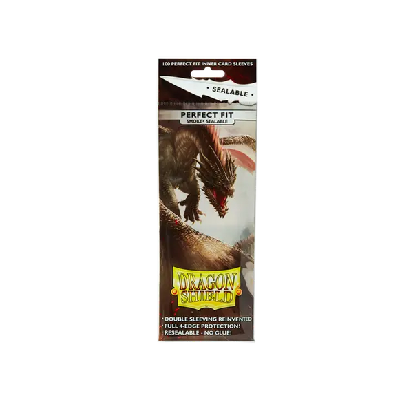 Dragon Shield: Perfect Fit Standard - Sealable Smoke (100ct.)