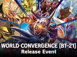 Digimon: Release Tournament - World Convergence BT21 (4/27 @ 10am)