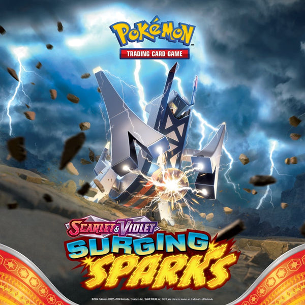 Pokemon: Surging Sparks - Pre-release Tournament 10/26 @ 10am)