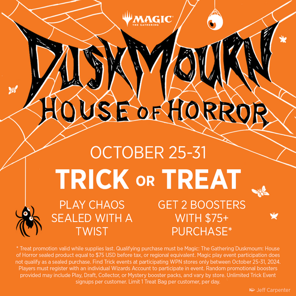 MTG: Trick or Treat! House of Horror SealedEvent (10/25 @6pm)