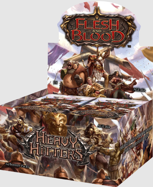 Flesh and Blood: Heavy Hitters - Booster Display (24 Packs)