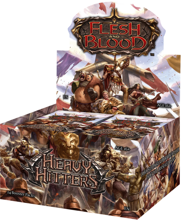 Flesh and Blood: Heavy Hitters - Booster Display (24 Packs)