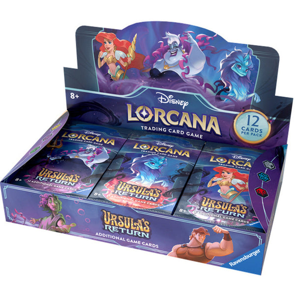 Disney Lorcana: Ursula's Return - Booster Box (24 Booster Packs)