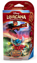 DIsney Lorcana: Reign of Jafar - Starter Deck (Ruby/Steel)