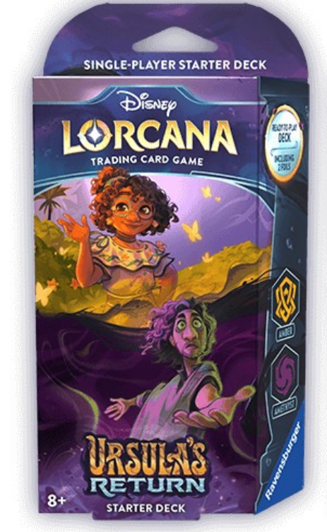Disney Lorcana: Ursula's Return - Starter Deck (Amber/Amethyst)