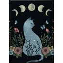 Episodic Drawing Cat on the Hill Magnet