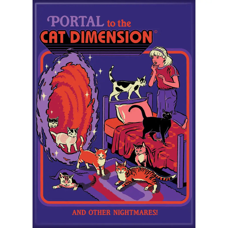 Stephen Rhodes - Portal the the Cat Dimension Magnet