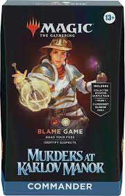 MTG: Murders at Karlov Manor - Commander Deck (Blame Game)