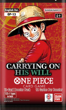 One Piece: Carrying on his Will  - Booster Pack