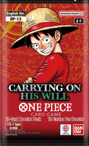 One Piece: Carrying on his Will  - Booster Pack