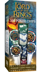 Lord of the Rings: 100 Piece Poker Chip Set