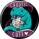 T. Fonseca Chaotic Cute RPG Dragon Button