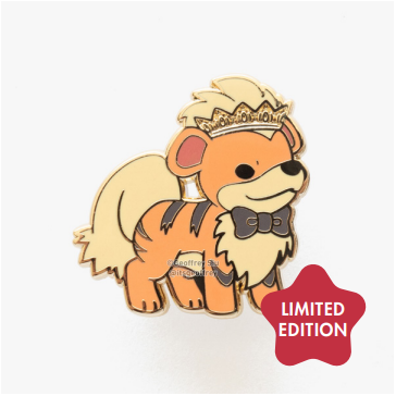Pokemon: Gentlemon Pin - Crownlithe (Growlithe)