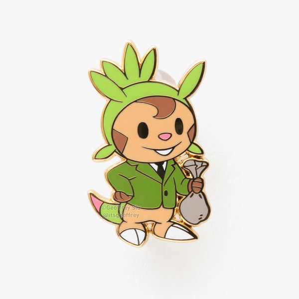 Pokemon: Gentlemon Pin - Dresspin (Chespin)
