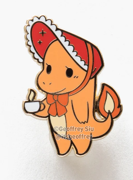 Pokemon: Pokema'am Pin - Mrs. Charmingder