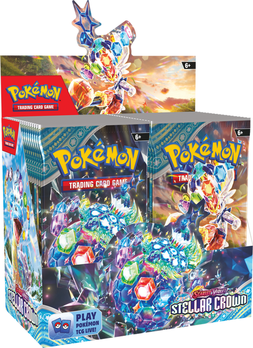 Scarlet & Violet Stellar Crown Pokemon Booster Box Scarlet & Violet Stellar Crown Pokemon Booster Box