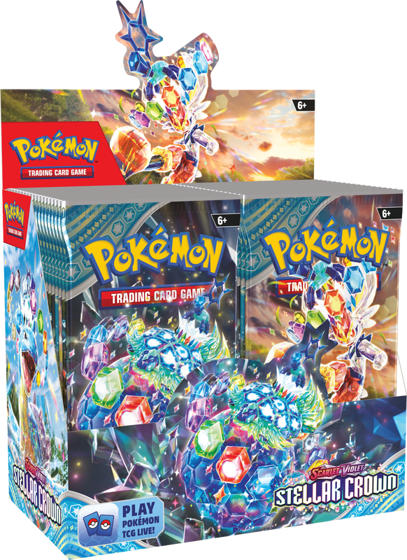 Pokemon: Scarlet & Violet Stellar Crown - Booster Box (36 Booster Packs)