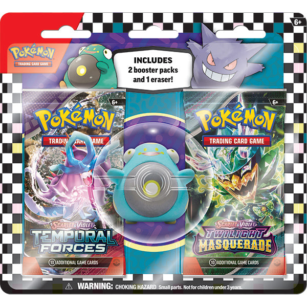 Pokemon: Back to School 2024 - 2 Pack Blister (Random Eraser)