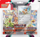 Pokemon: Scarlet & Violet Obsidian Flames - 3 Booster Blister Pack (Random Promo)