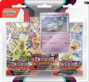 Pokemon: Scarlet & Violet Obsidian Flames - 3 Booster Blister Pack (Random Promo)
