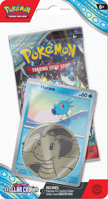 Pokemon: Scarlet & Violet Stellar Crown - Checklane Blister Pack (Random Promo)