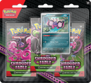 Pokemon: Scarlet & Violet Shrouded Fable - 3 Booster Blister Pack (Pecharunt Promo)