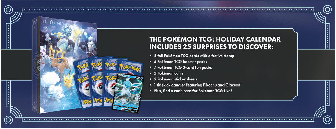 holiday calendar pokemon cards Pokemon Holiday Calendar 2023