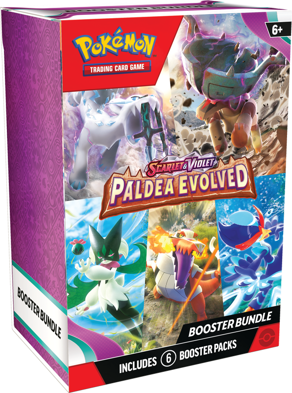 Pokemon: Scarlet & Violet Paldea Evolved - Booster Bundle