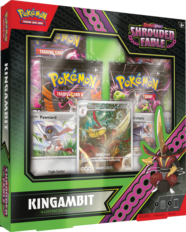 Pokemon: Scarlet & Violet Shrouded Fable - Kingambit Illustration Collection