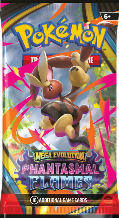Pokemon: Mega Evolution Phantasmal Flames - Booster Pack