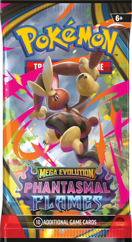 Pokemon: Mega Evolution Phantasmal Flames - Booster Pack