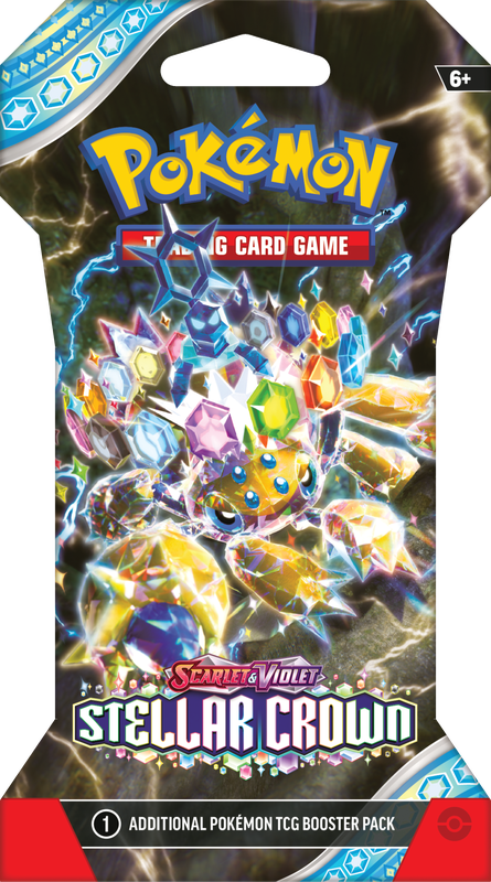 Pokemon: Scarlet & Violet Stellar Crown - Booster Pack (Sleeved)