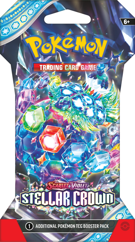 Pokemon: Scarlet & Violet Stellar Crown - Booster Pack (Sleeved)