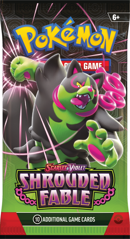 Pokemon Scarlet & Violet Shrouded Fable Booster Pack [10 Cards]