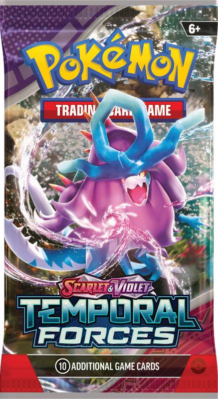 pokemon tcg: scarlet and violet: temporal forces: booster display box Scarlet & Violet