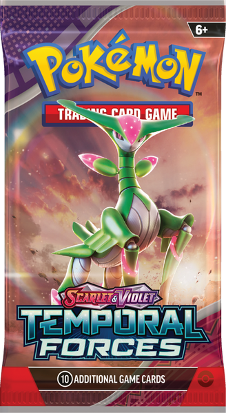 Pokemon: Scarlet & Violet Temporal Forces - Booster Pack Pokemon: Scarlet & Violet Temporal Forces - Booster Pack