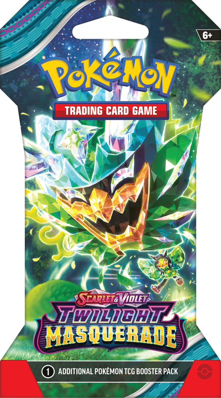 PRE-ORDER: Scarlet & Violet Twilight Masquerade - Booster Pack (Sleeved) (EARLY RELEASE: 05/20/2024)