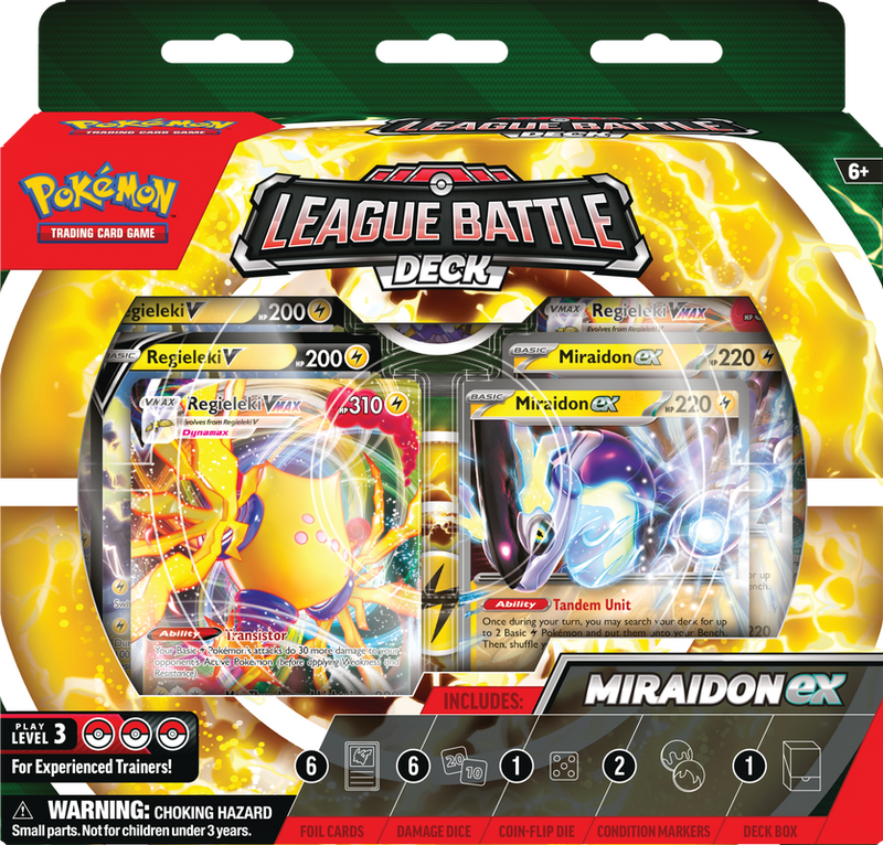 Pokémon TCG: Miraidon ex League Battle Deck by Pokémon :: littleAKIBA