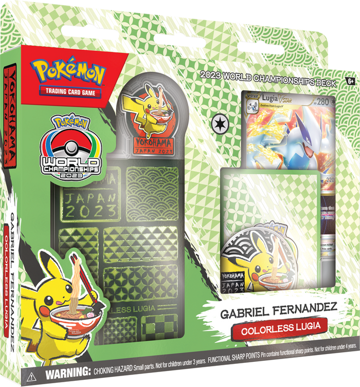 lugia booster box Pokemon: 2023 World Championships Deck