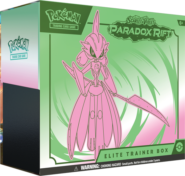 Pokemon: Scarlet & Violet Paradox Rift - Elite Trainer Box (Iron Valiant)