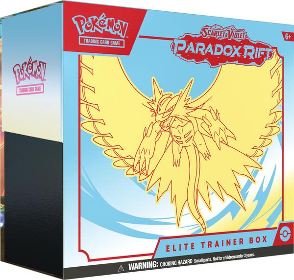 Pokemon: Scarlet & Violet Paradox Rift - Elite Trainer Box (Roaring Moon)