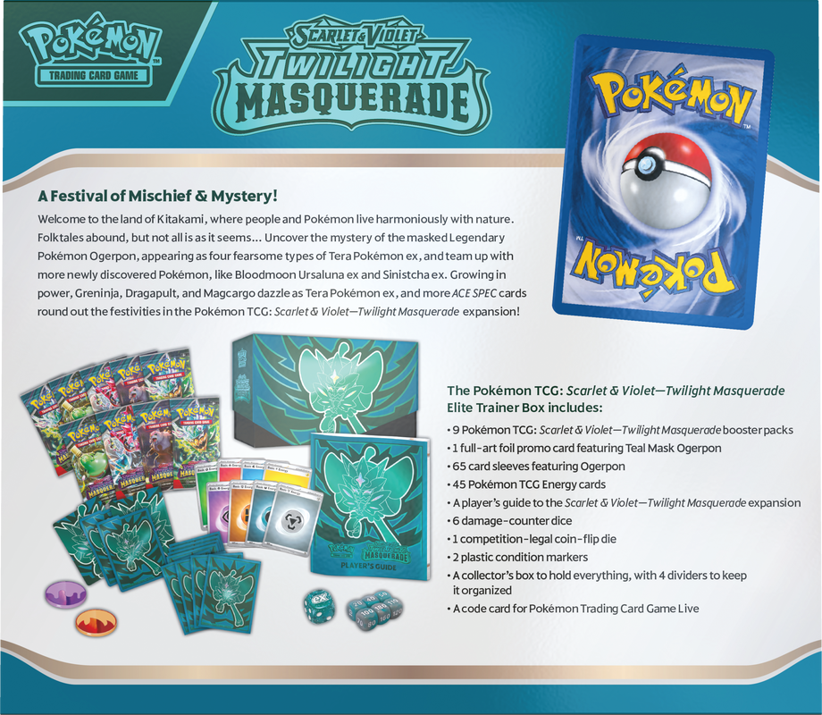 pokemon scarlet and violet etb promo cards Pokemon: Scarlet & Violet Twilight Masquerade