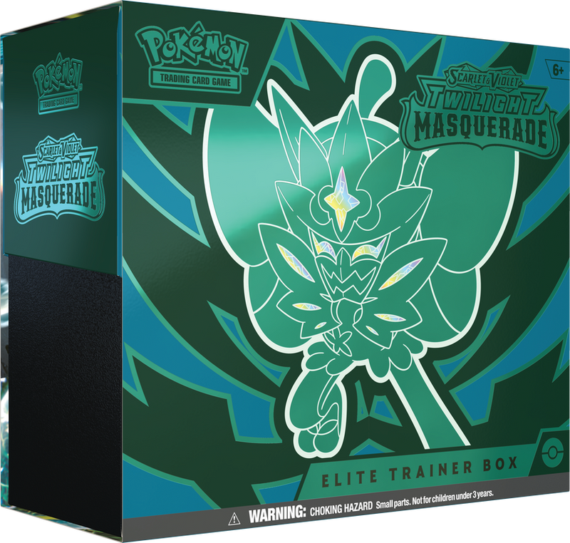Pokemon Scarlet & Violet - Twilight Masquerade Elite Trainer Box Pokemon Scarlet & Violet - Twilight Masquerade Elite Trainer Box