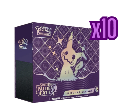 Pokemon: Scarlet & Violet Paldean Fates - Elite Trainer Box (Case)