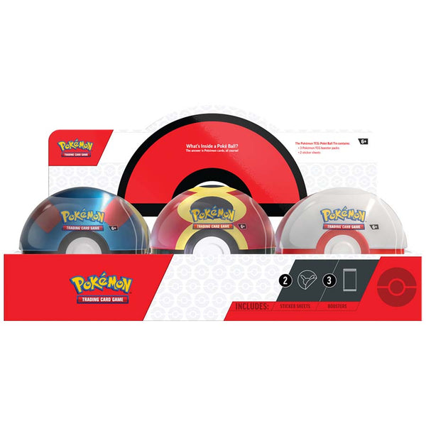 Pokemon: Poke Ball Tin - Q4 2025 (Random)