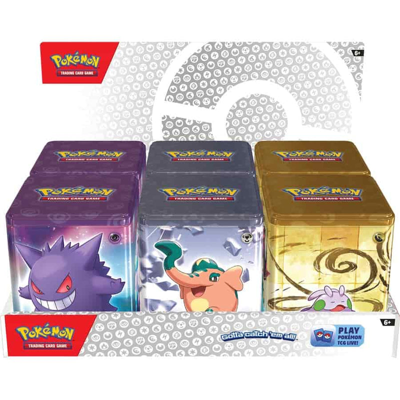 Pokemon: Stacking Tin - Dragon/Psychic/Metal (Random) Pokemon: Stacking Tin - Dragon/Psychic/Metal (Random)