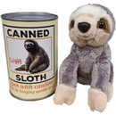 Canned Gifts: Canned Twiggy the Sloth Plush