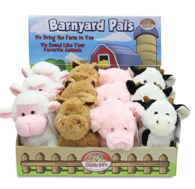 Cuddle Barn: Barnyard Pals Squeezer Plush (Random)