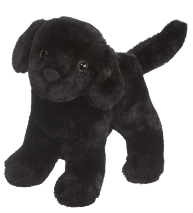 Abraham Black Lab Plush